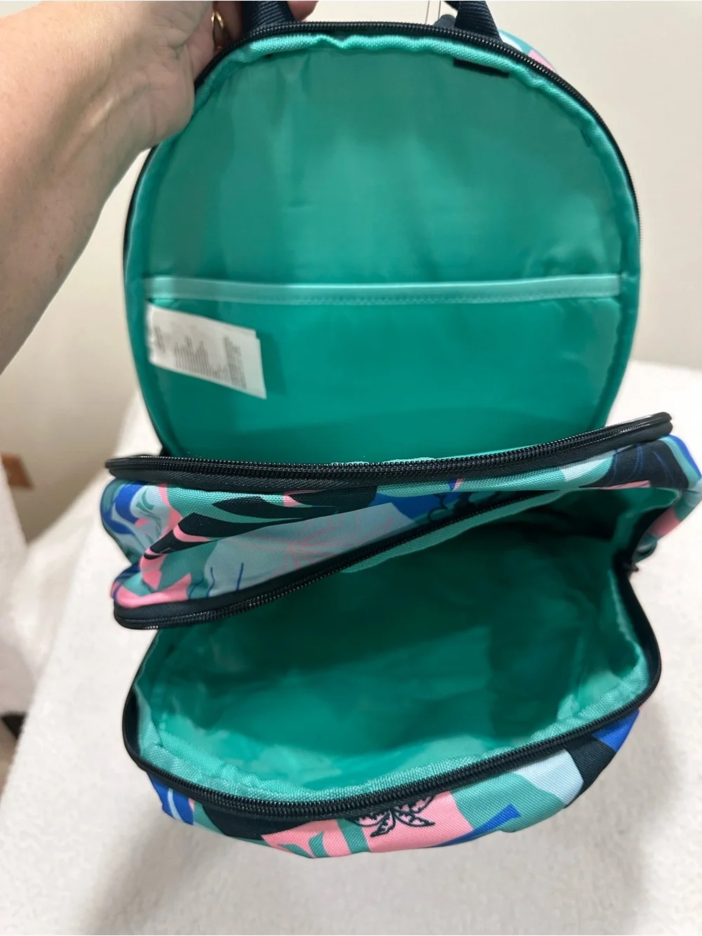 Hurley Multicolor Printed Backpack
